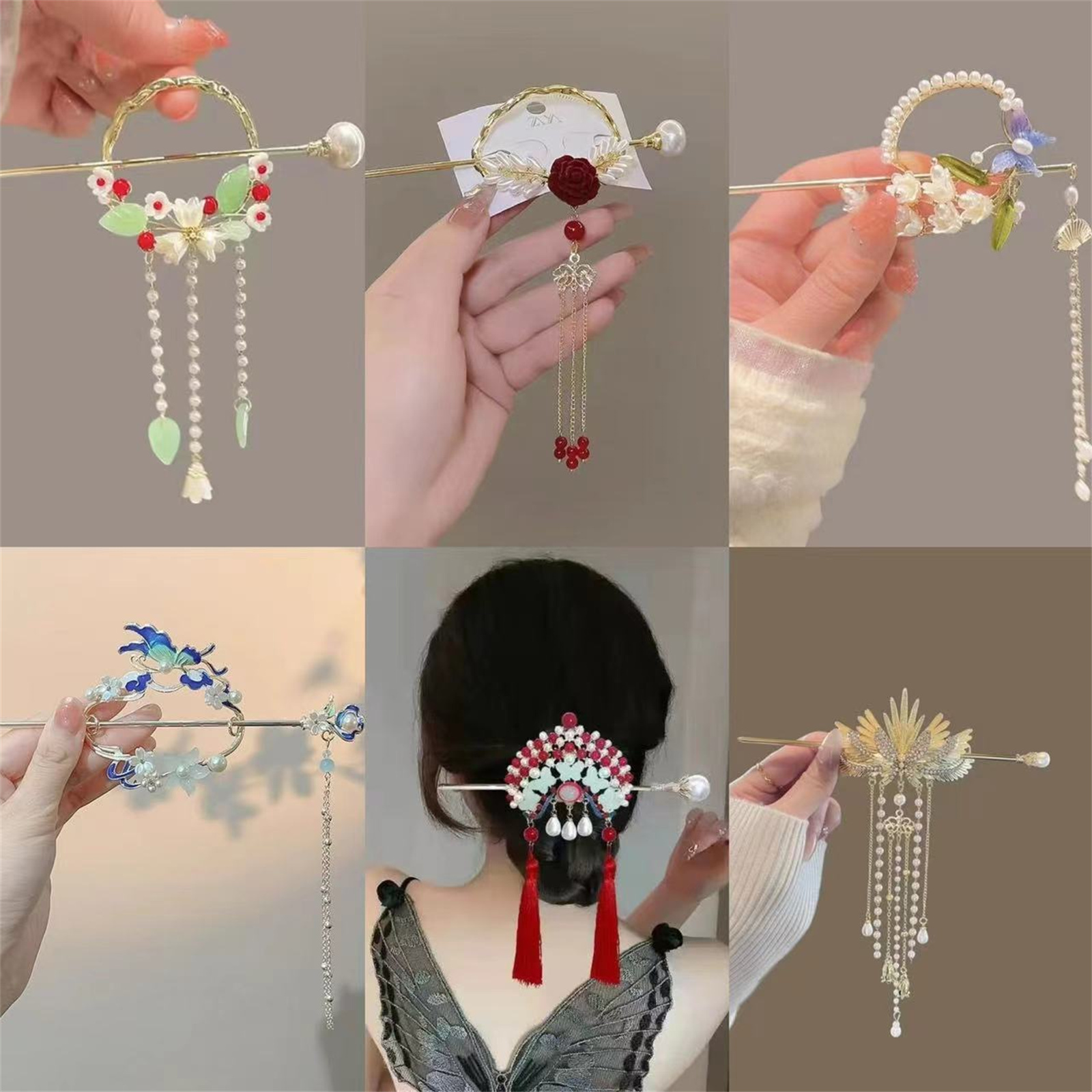 Ethnic Fashion Style - Этническая заколка для волос для женщин,
