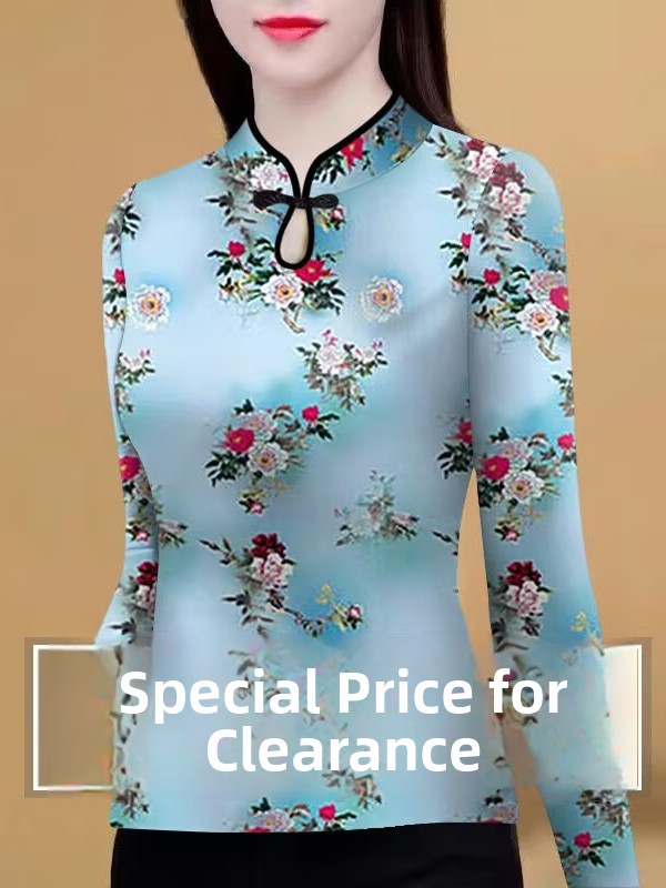 Ethnic Wear Fashion Designer - Модная женская базовая футболка с принтом,