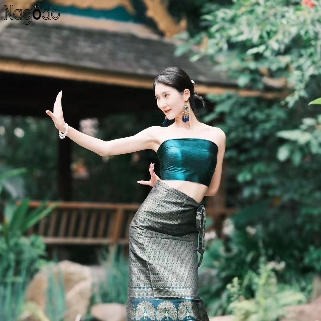 Batik Sarong Wrap - Женская традиционная одежда из Таиланда, комплект