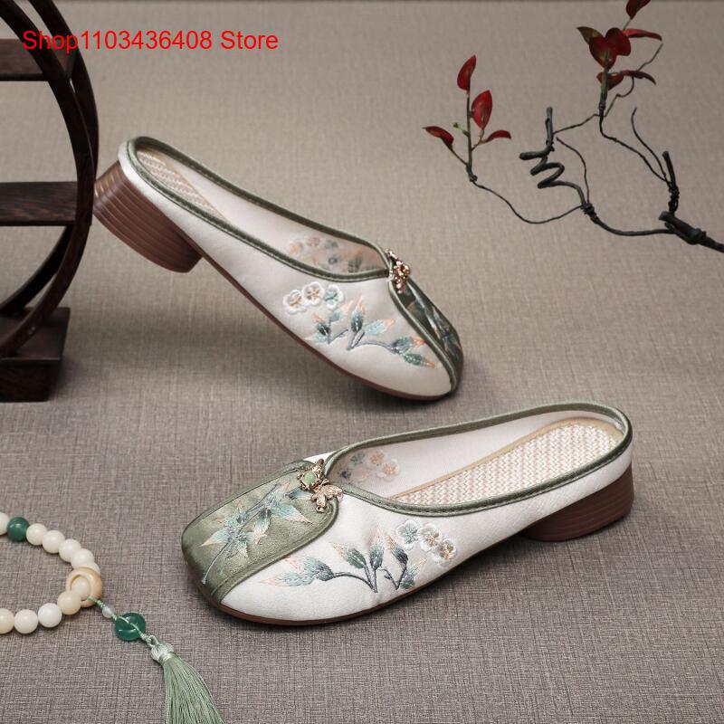Новые вышитые домашние тапочки – обзор и цена Ethnic Style