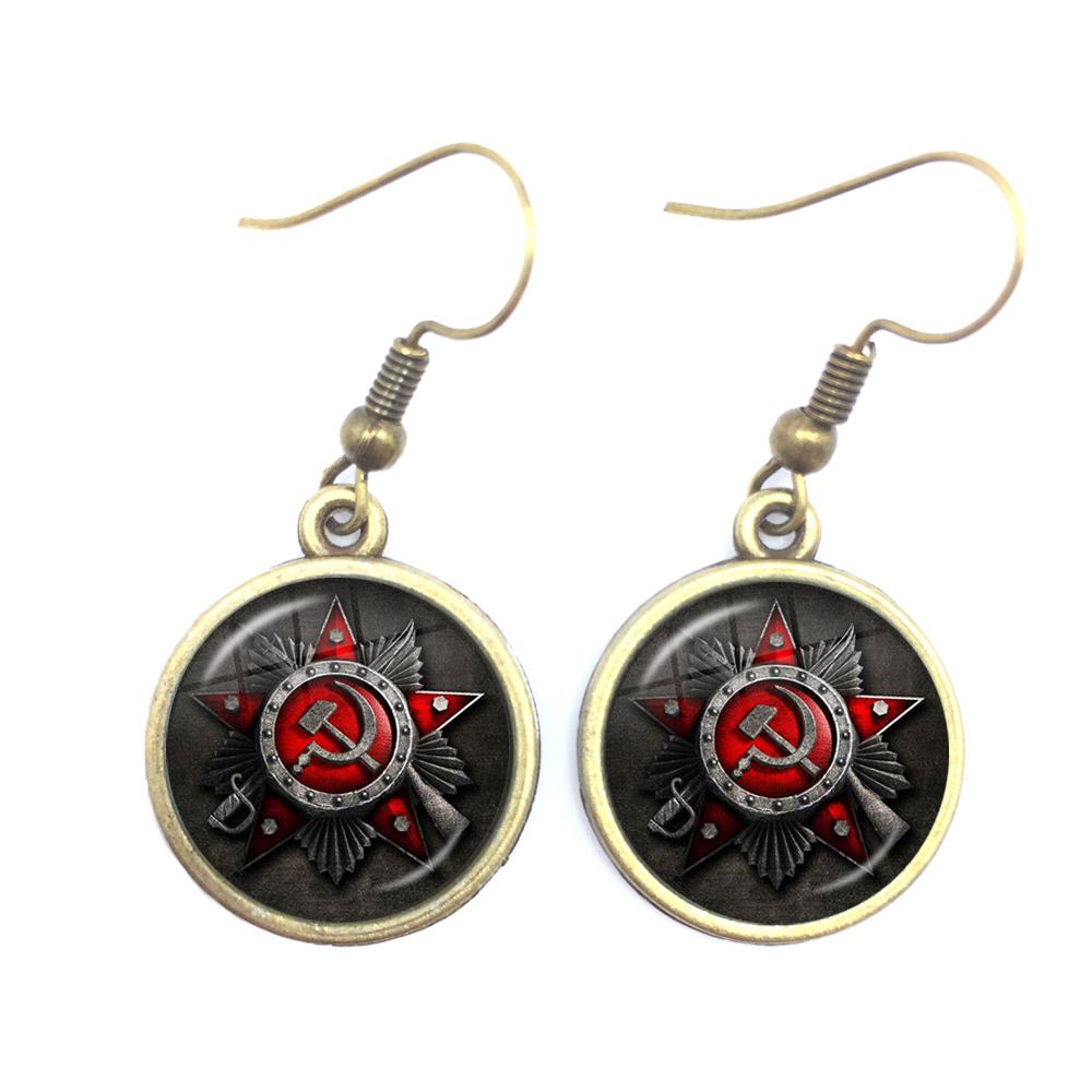 Серьги-капли CCCP СССР Советск – обзор и цена Ethnic Fashion Logo