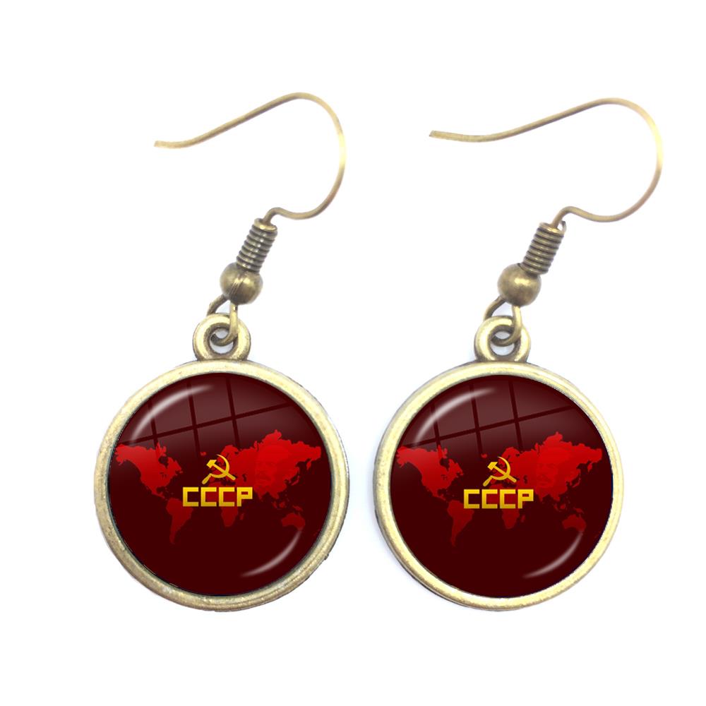 Серьги-капли CCCP СССР Советск – обзор и цена Ethnic Fashion Logo