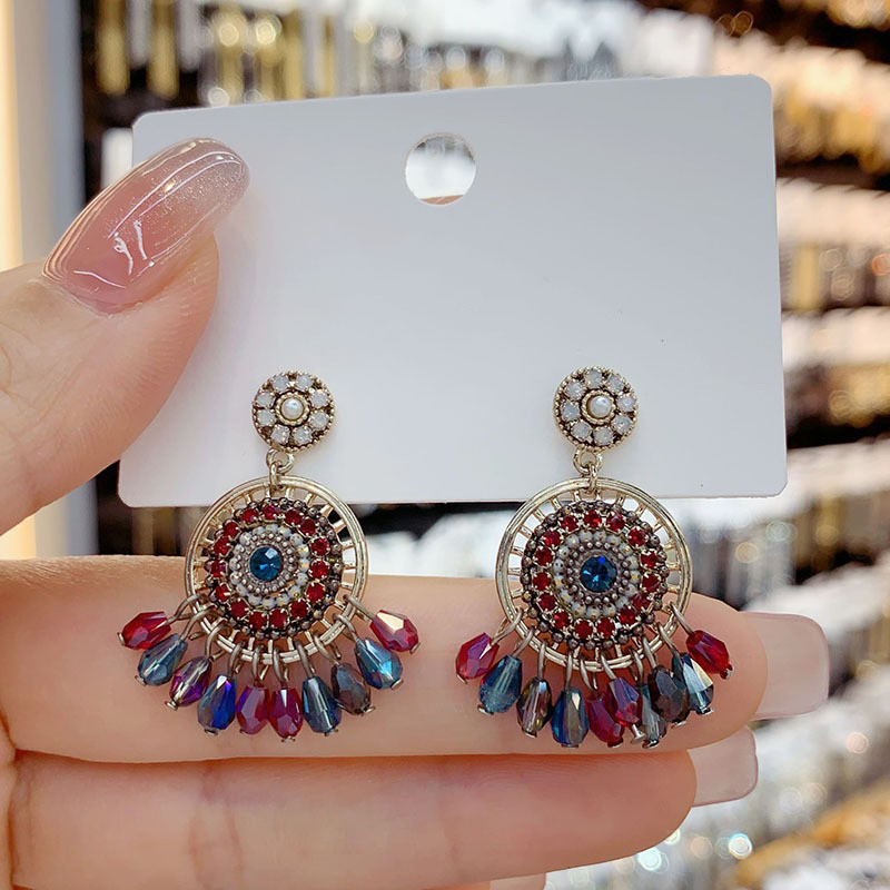 Винтажные серьги с бахромой в  – обзор и цена Ethnic Wear Fashion Designer