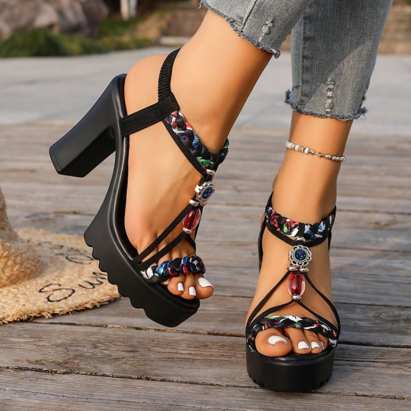 Новые летние женские сандалии  – обзор и цена Ethnic Style