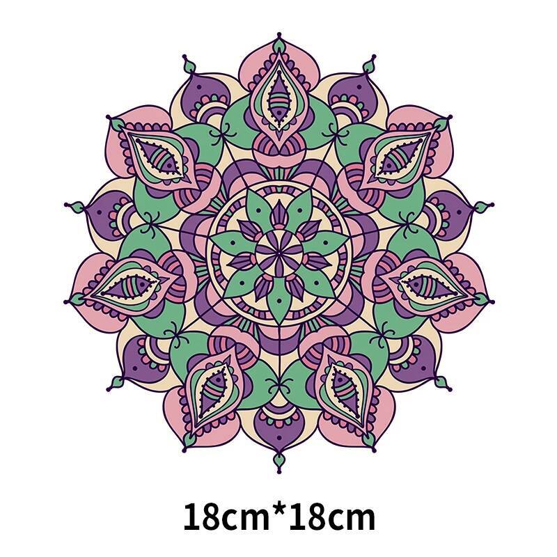 Термоклейкие нашивки для йоги, – обзор и цена Ethnic Fashion Logo