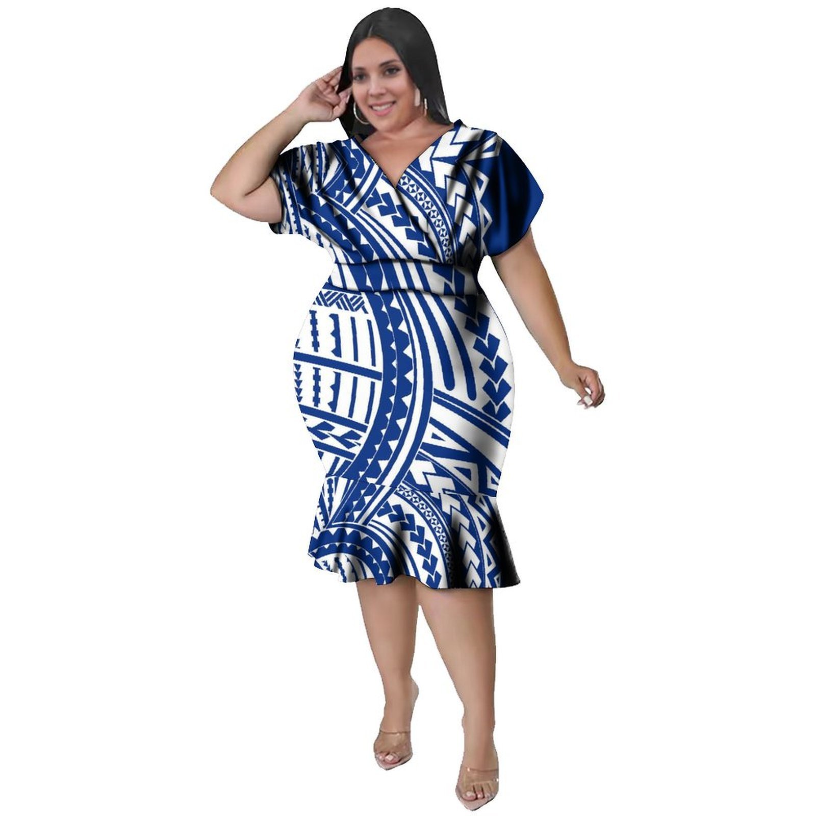 Женское платье с V-образным вы – обзор и цена Ethnic Style Dresses