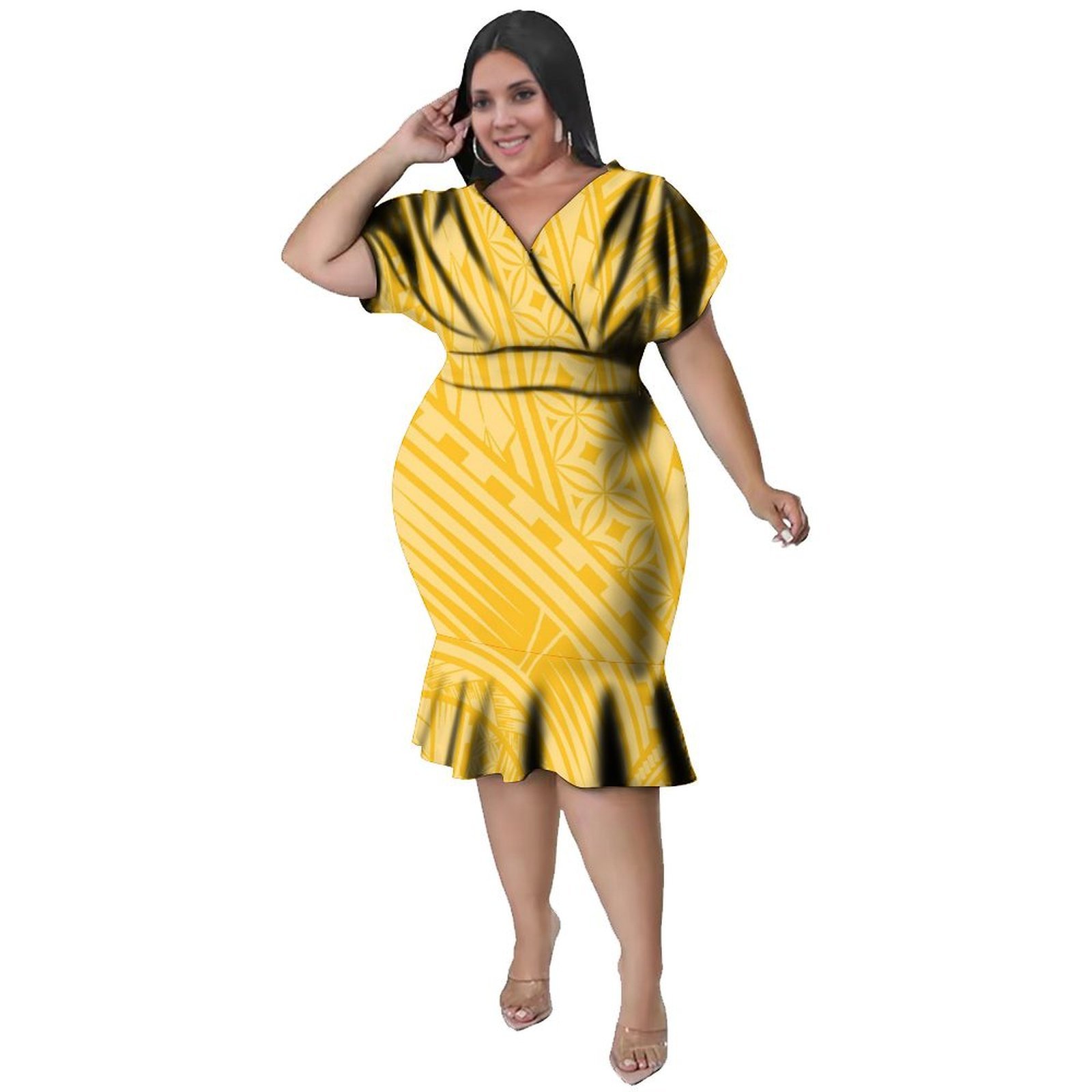 Женское платье с V-образным вы – обзор и цена Ethnic Style Dresses